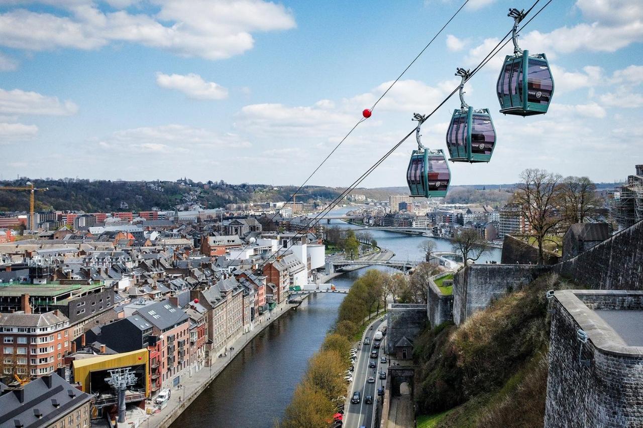 Arcadia - Peniche De Standing A Namur Avec Vue Sur La Citadelle Exterior photo